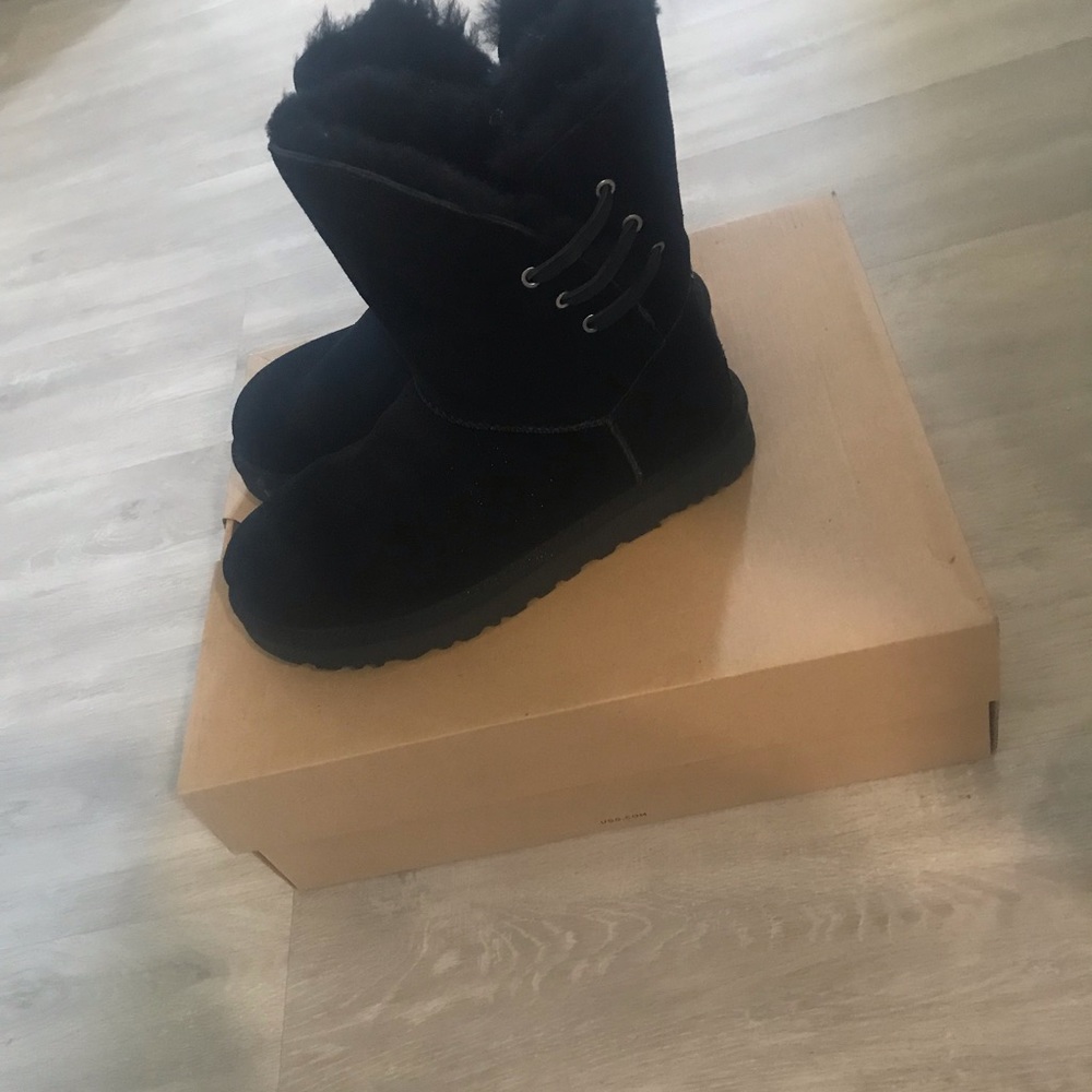 UGG Constantine Satin Ribbon Boots